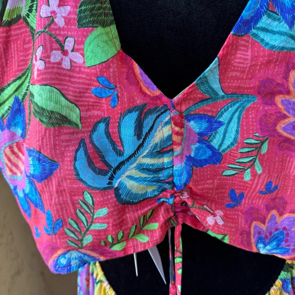 Johnny Was Rumba Maxi Dress Sz XL Patchwork Vacation NWT - Picture 11 of 15